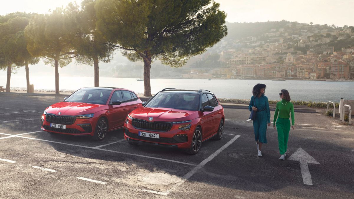 Přečtete si více ze článku Škoda odhalila modely Scala a Kamiq po faceliftu.