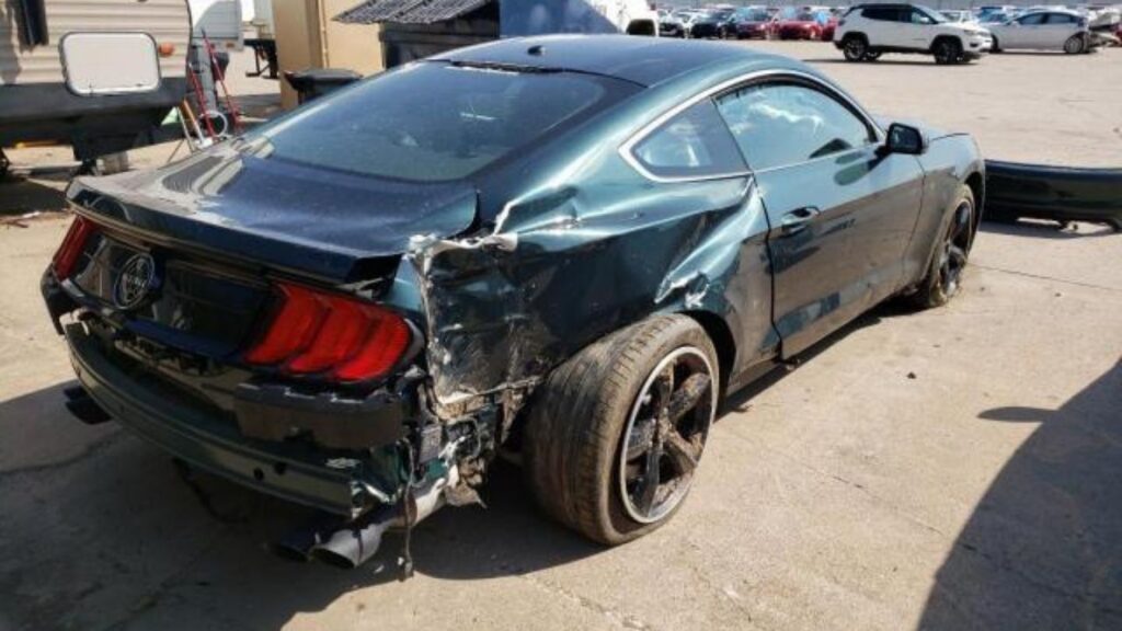 Znovuzrozený Ford Mustang který se v USA opřel o sloup