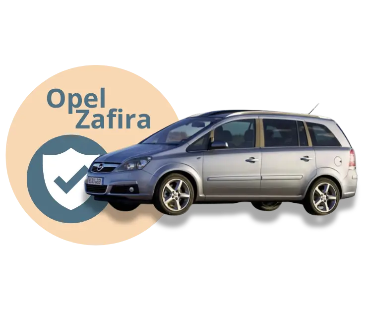 Ojetý Opel Zafira je vhodný jako rodinné auto. Pořizovací cena toho vozu se pohybuje do 150 000 Kč.