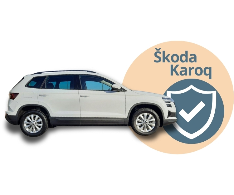 Ojetá Škoda Karoq je prostorné SUV, vhodné pro rodiny s dětmi. Je to velmi spolehlivé auto.