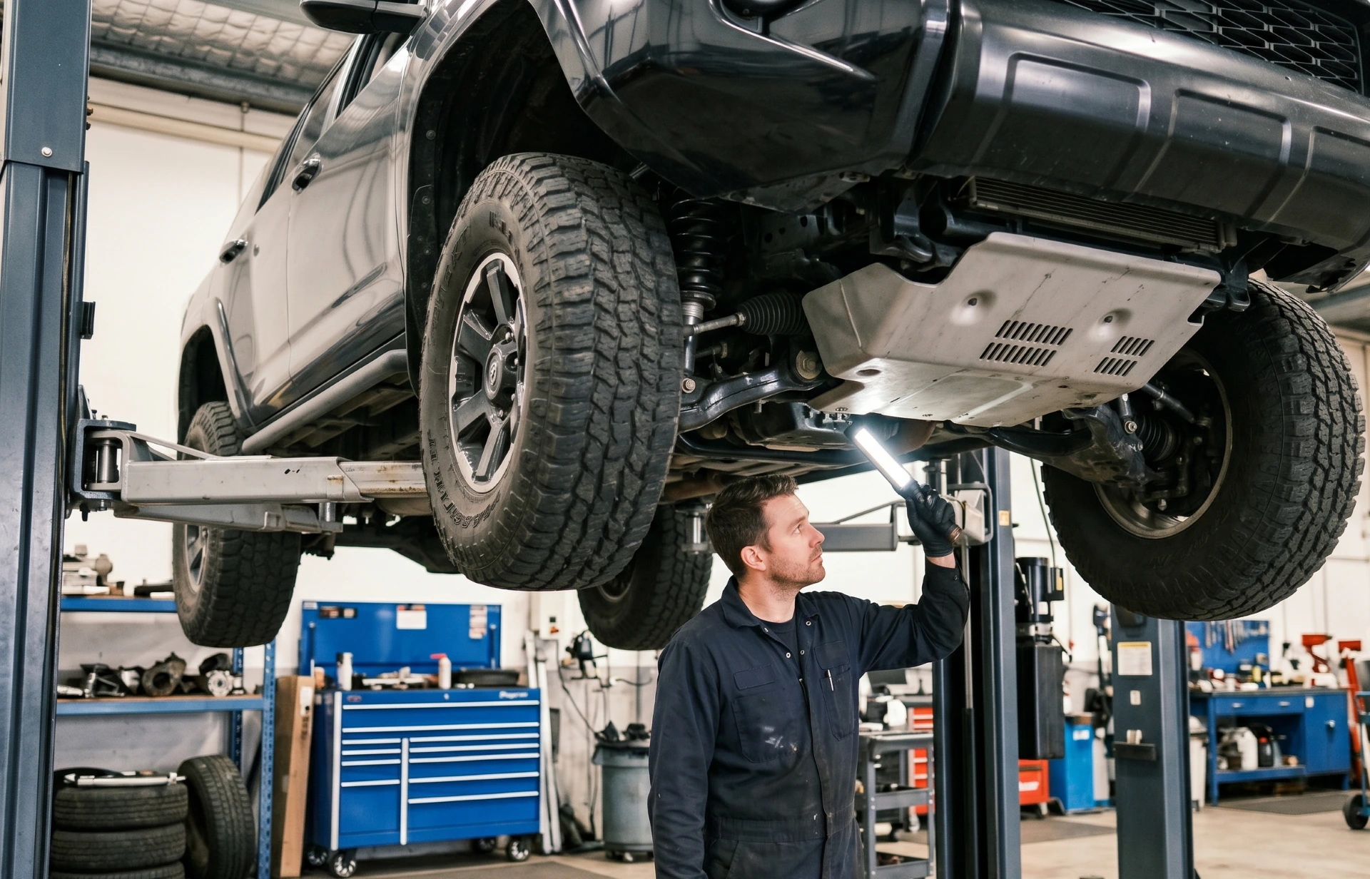 Detailní kontrola pohonu 4×4