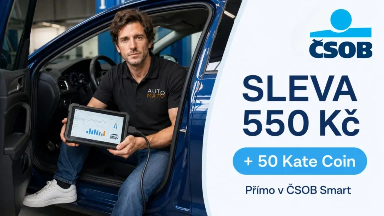 ČSOB Smart: sleva 550 Kč na kontrolu auta | Automato