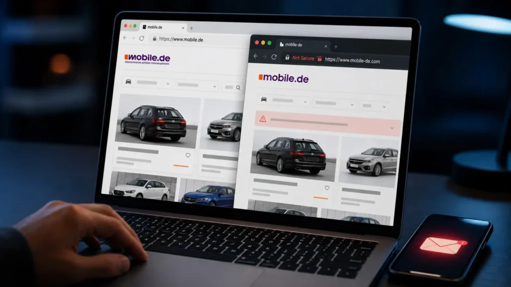 Nejčastější podvody na Mobile.de: Jak je poznat