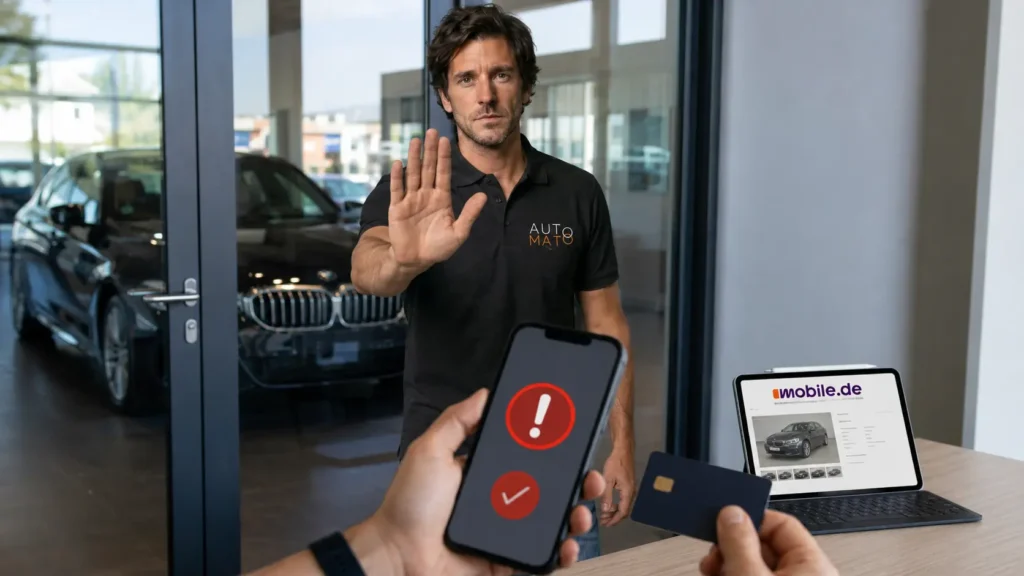 Nejčastější podvody na Mobile.de: Jak je poznat